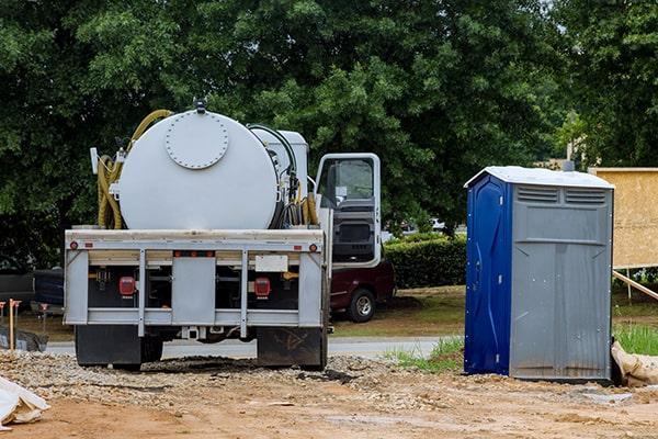 Porta Potty Rental of Tucker workers